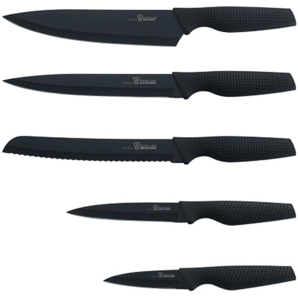 Набор ножей в колоде 6 предметов AU 861 Aurora