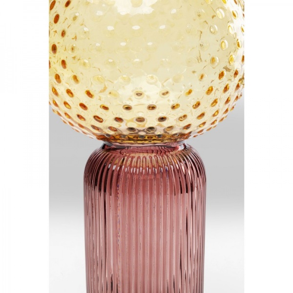 Ваза KARE Design Marvelous Duo 31 см желто-фиолетовая 