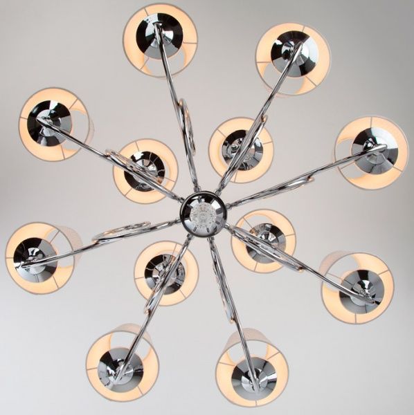 Люстра підвісна Strotskis Fresa 12x40 Вт E14 хром 70068/12 