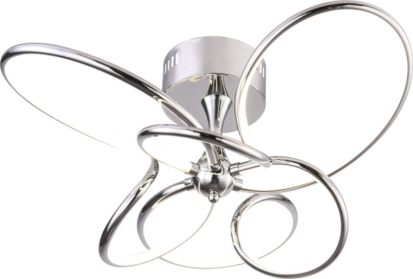 Люстра світлодіодна Геотон GTN-160/3С 48176 72 Вт хром 