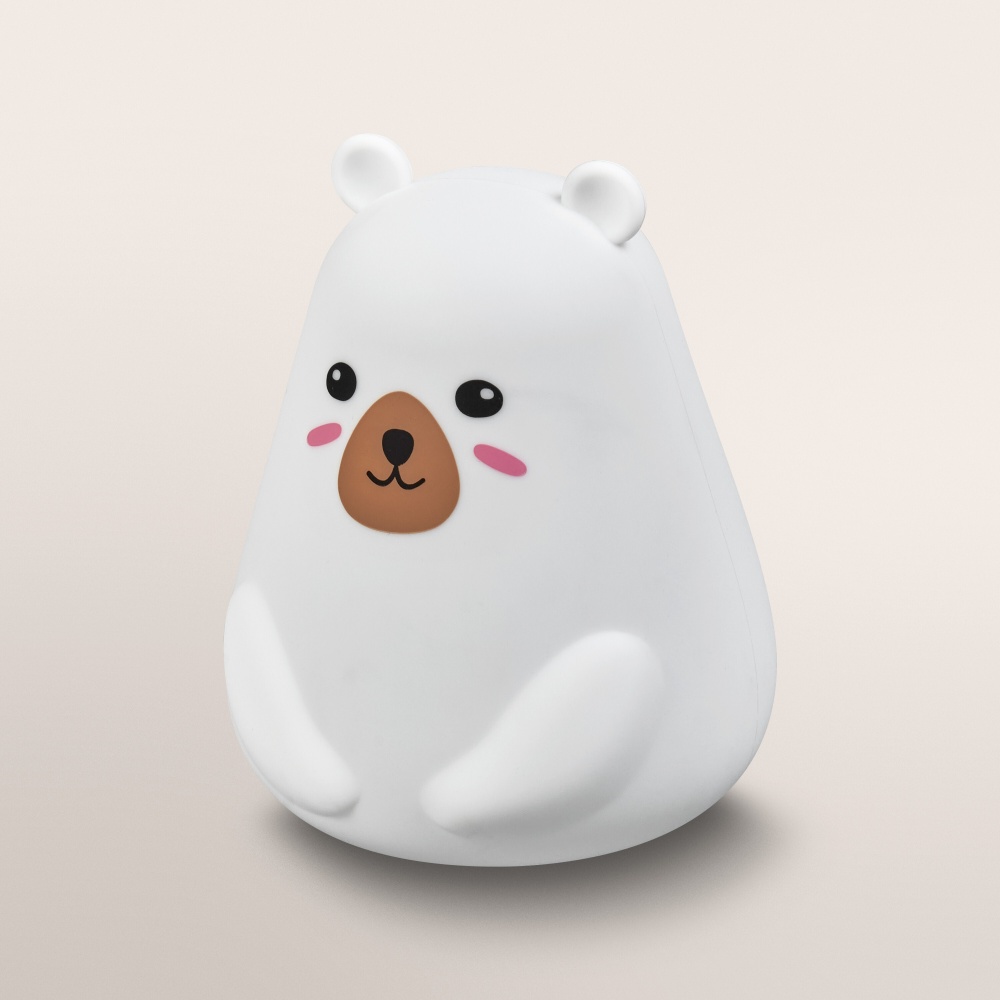 Ночник светодиодный Osram Nightlux Touch RGBW Bear USB-C 0,7 Вт белый