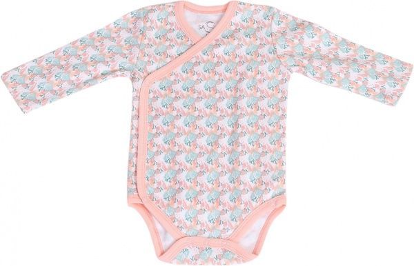 Боди детское Sasha р.80 оранжевый 4154/1 