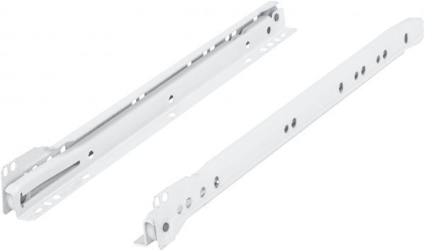 Комплект направляющих Hafele 431.06.737 роликовых 350 мм белый