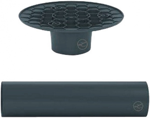 Аксессуар для двойного вазона Lechuza Cascada Color круглый (14985) серый 