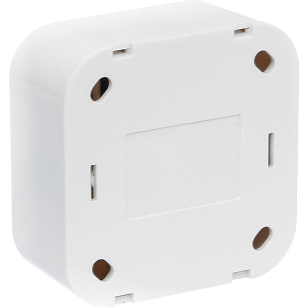 Вимикач одноклавішний Expert Power IP20 з підсвіткою 10 А 250В білий HSN-SWP.H3A20G1W1L-WH