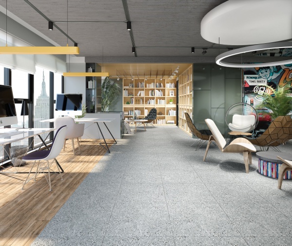 Плитка INTER GRES Harley сірий темний 6060 86 072 60х60 