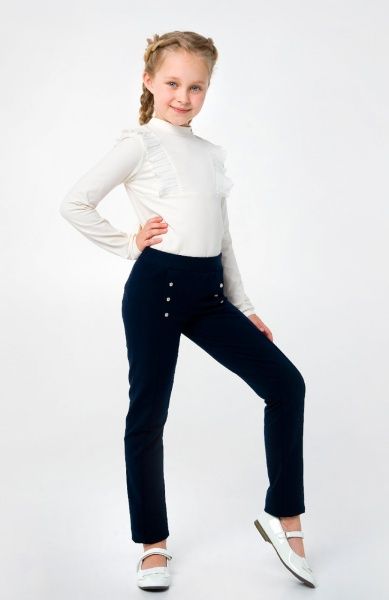 Брюки Smil 115433 размер 134 темно-синий