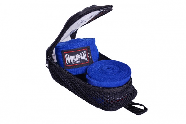 Боксерские бинты PowerPlay 4 м синий PP_3047_4m_Blue
