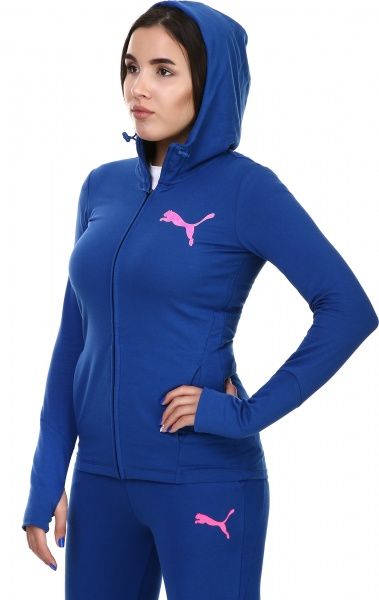 Джемпер Puma ELEVATED FZ Hoody 83847210 р. XS синий
