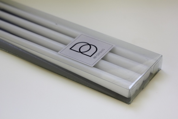 Набір свічок coconuts flakes 45 см 4 шт.