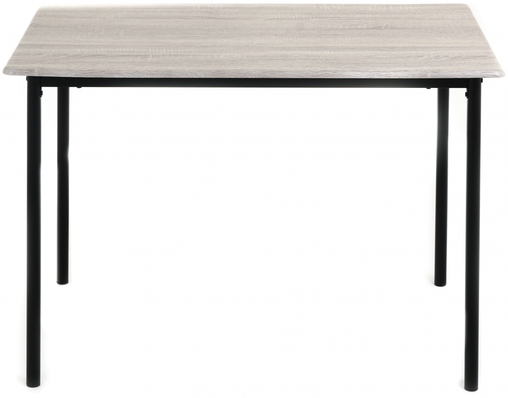 Комплект UP! (Underprice) Practic стол 110х70х76 см + 4 стулья 40х48х84 см дуб сонома/черный