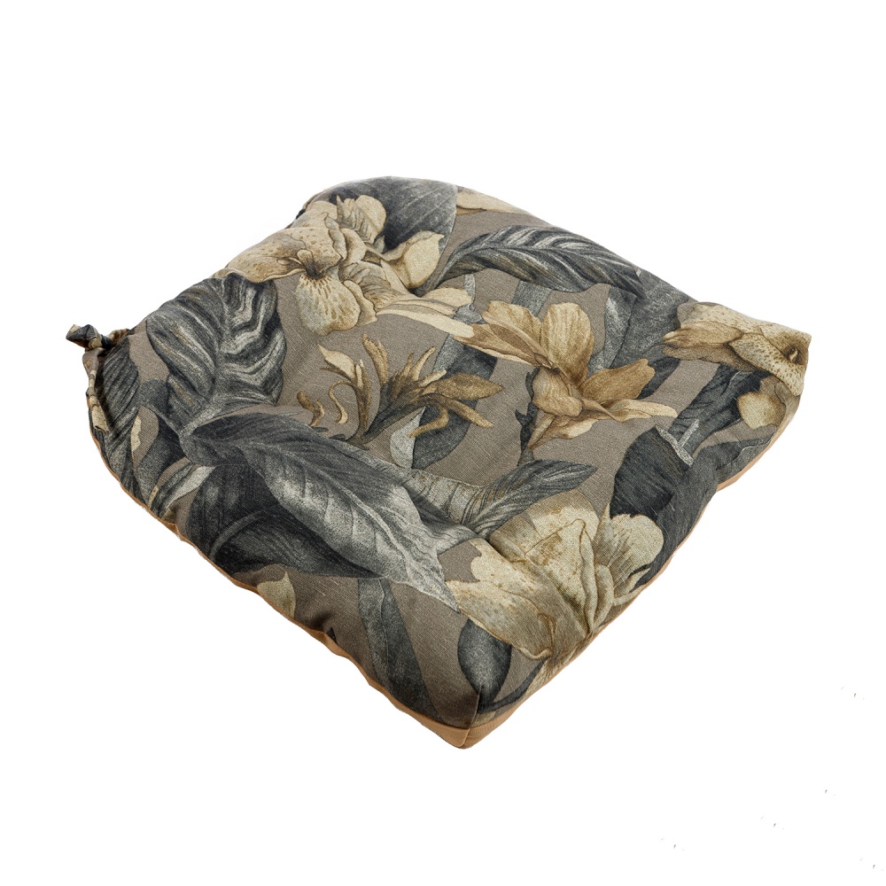 Подушка 42х42x8 см лонета Versalles flor gris