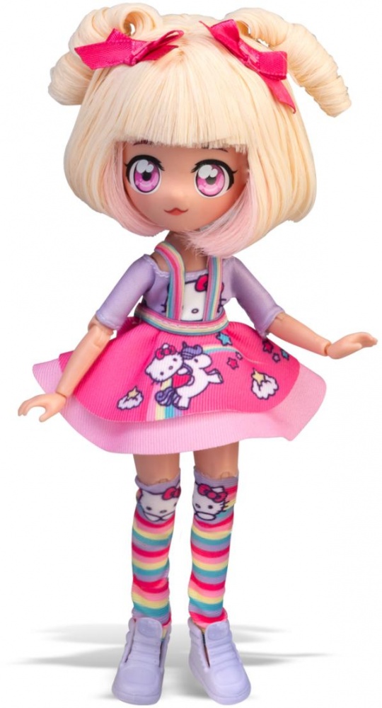 Кукла 4SF Manga Dolls серии Hello Kitty Конфетка-единорог HKTF0400