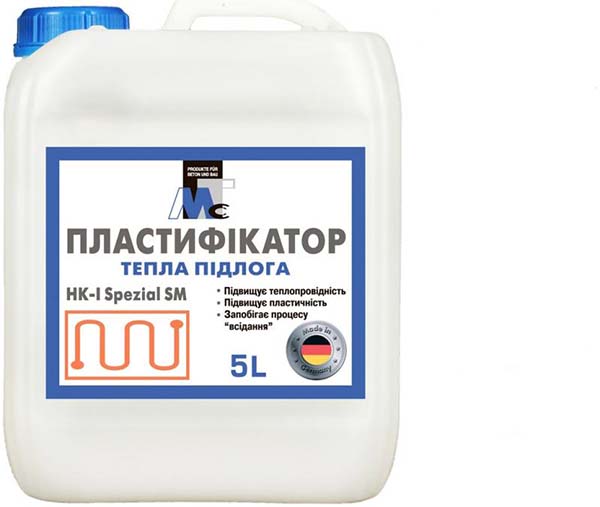 Пластифікатор MTC тепла підлога 5 л