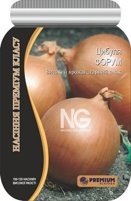 Семена Яскрава лук Форум 100 шт. (4823069914820)