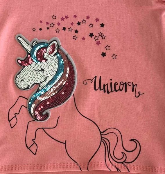 Джемпер Roksana 1067/22004 Единорог р.110-116 розовый 