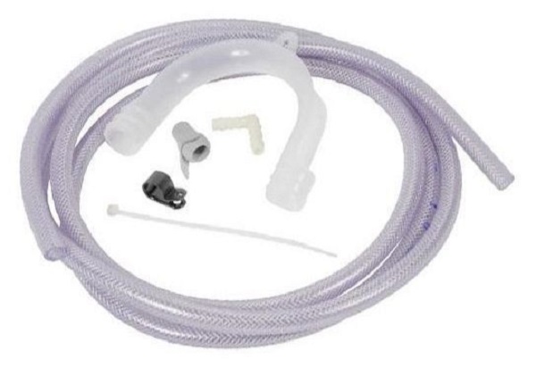 Шланг сливной Electrolux E2YH01 с креплением и переходником для сушильной машины