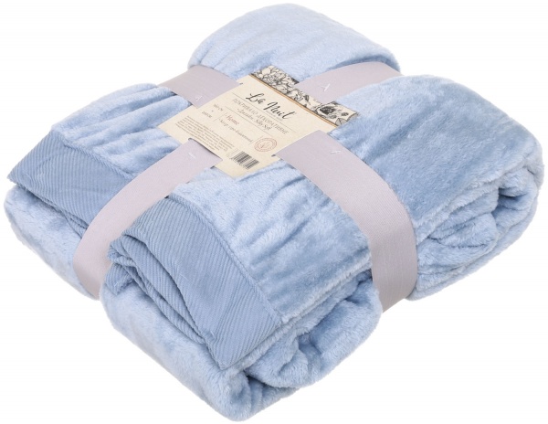 Покрывало Silky Soft 160x220 см La Nuit серо-голубой 
