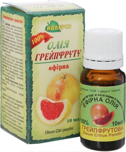 Эфирное масло Адверсо Грейпфрутова 10 мл 