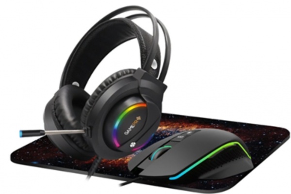 Комплект миша + гарнітура GamePro Gameset 3 в 1 USB (GS890) 