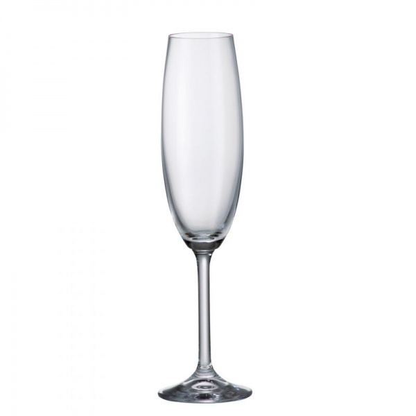 Набор бокалов для шампанского Colibri (b4S032) 220 мл 6 шт. Bohemia 