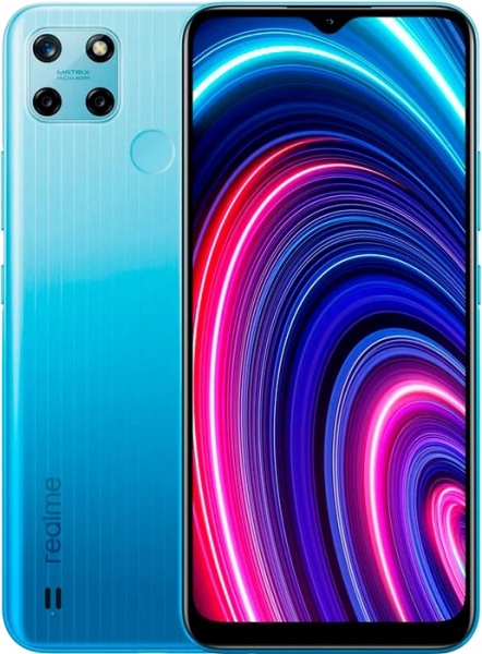 Смартфон realme C25Y 4/128GB glacier blue (RMX3269) 