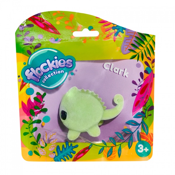 Фігурка колекційна Flockies Хамелеон Кларк FLO0116 