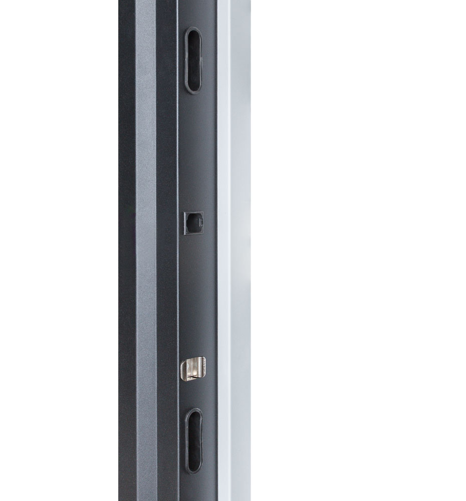 Двері вхідні Булат Термо Хаус 705 венге темний / білий атласний 2050x950 мм ліві