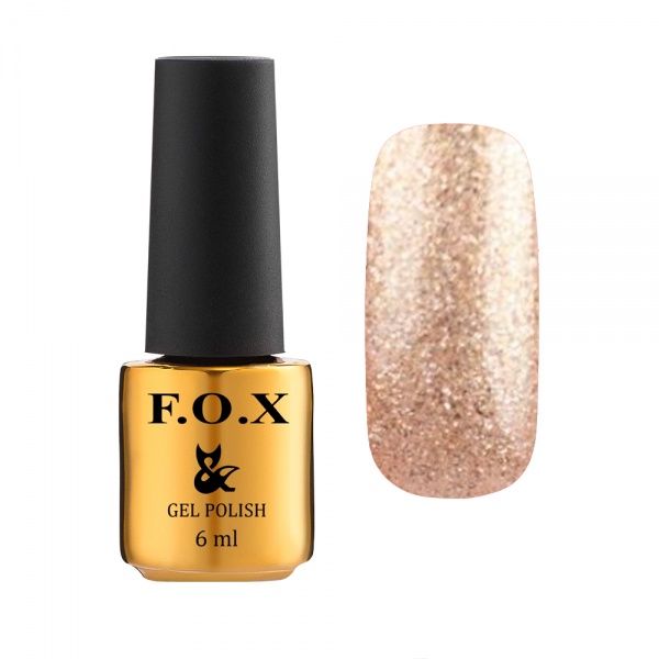 Гель-лак для ногтей F.O.X Gold Pigment №048 6 мл 