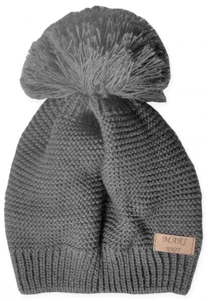 Шапка детская р.48-50 серый 804 