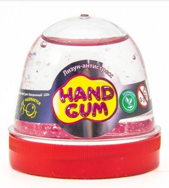 Жуйка для рук Hand gum Прозорий 120 г 80107 OKTO