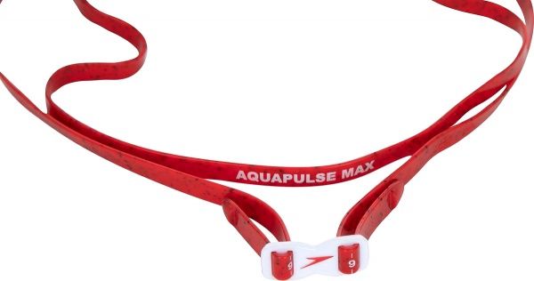 Очки для плавания Speedo AQUAPULSE_MAX_MIR_V3_AU 8-11766C730 one size серый с красным