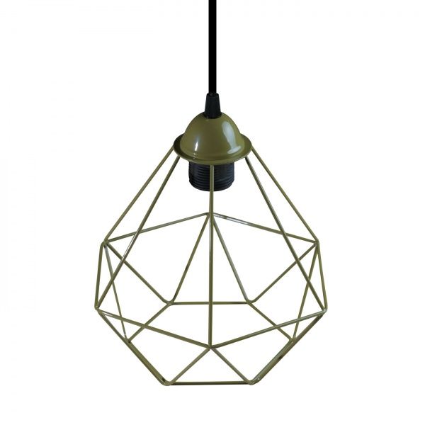 Підвіс Светкомплект Loft 2123 1x40 Вт E27 хакі 