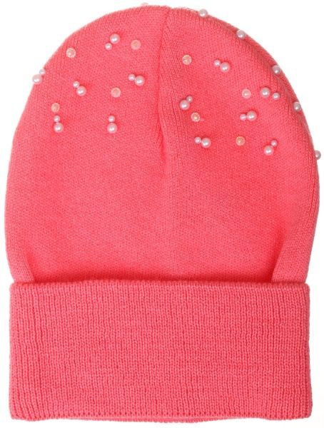 Шапочка детская для девочки Kraft+ 9548 р.50-52 персик 