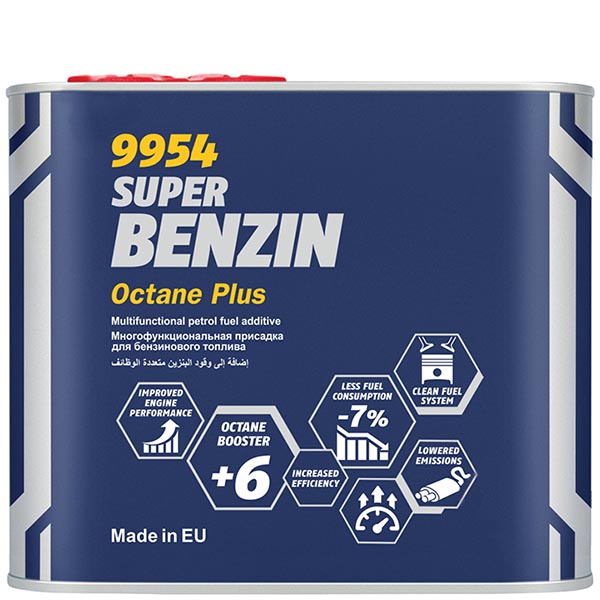 Присадка для увеличения октанового числа Mannol 9954 Super Benzin Octane Plus 500 мл