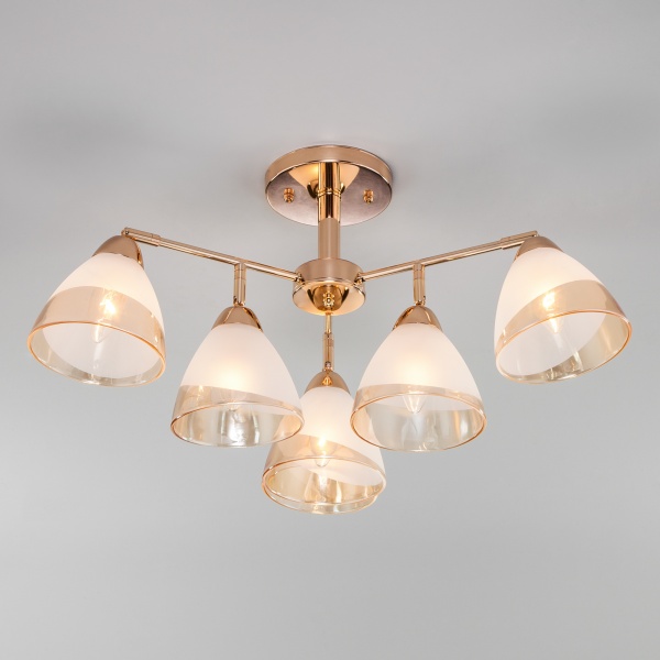 Светильник Strotskis Paola 6x40 Вт E27 золото 30126/6 (золото) 