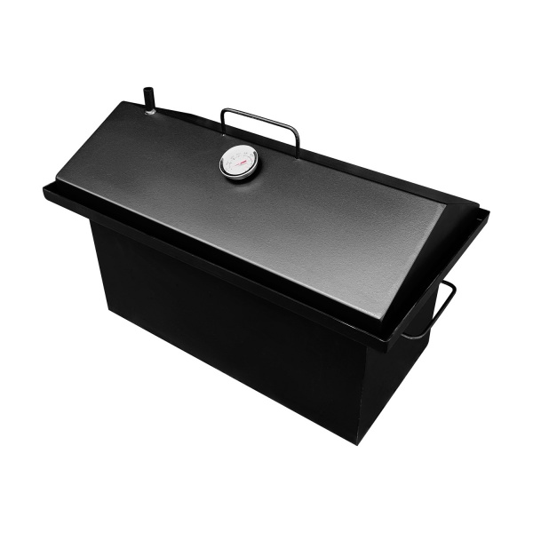 Коптильня Metalzavod L с термометром и гидрозатвором 2 мм 39 л 