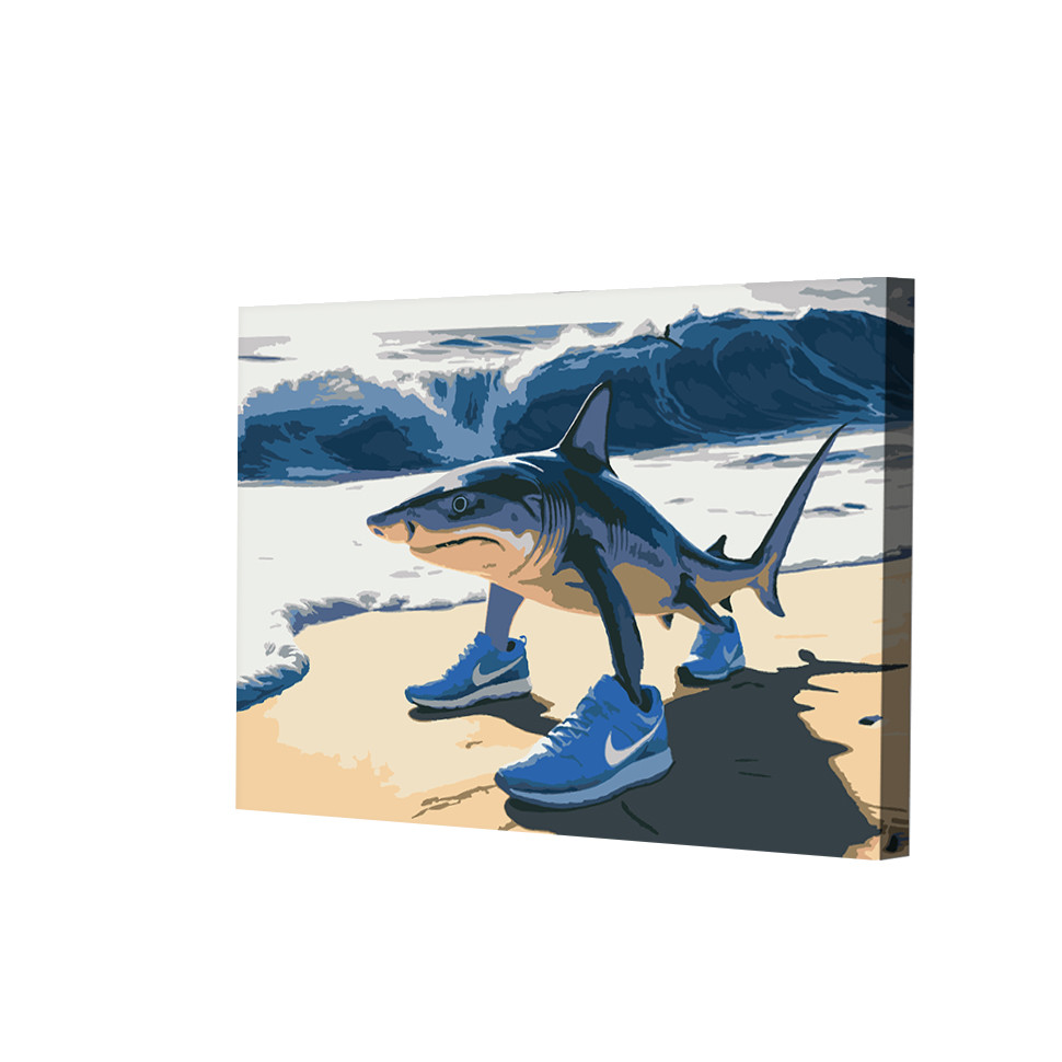 Набор для росписи по номерам Riviera Blanca Тралалело Тралала 28x40 см RB-1176