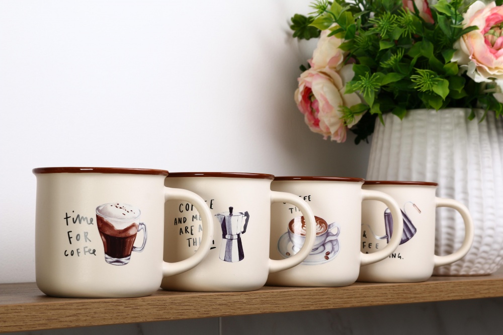 Чашка Fiora Retro Latte 355 мл