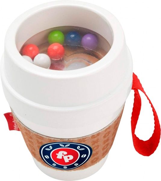 Погремушка-прорезыватель Fisher Price Чашечка кофе DYW60