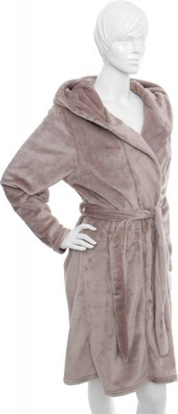 Халат жіночий капюшон з вушками р. L капучино 