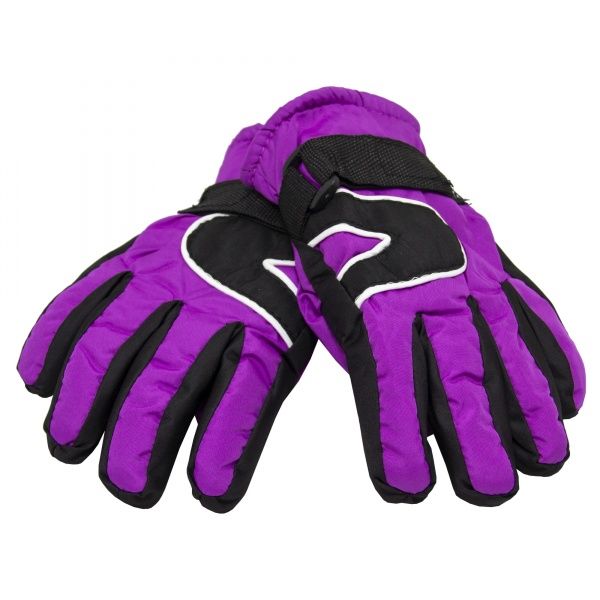 Рукавички дитячі лижні 21 см бузковий 517113 