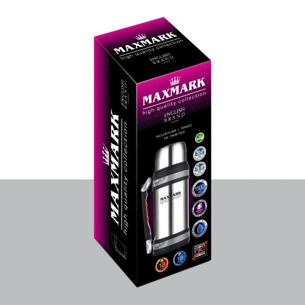 Термос Classic 1,5 л срібний MK-TRM61500 Maxmark