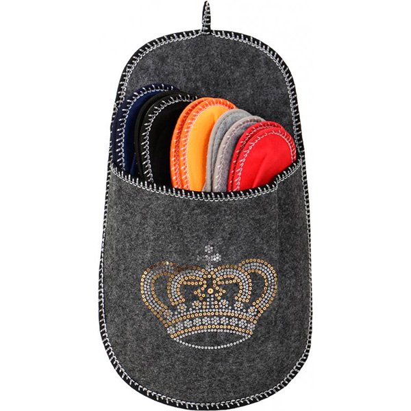 Набір капців для гостей Crown Glitter 5 пар