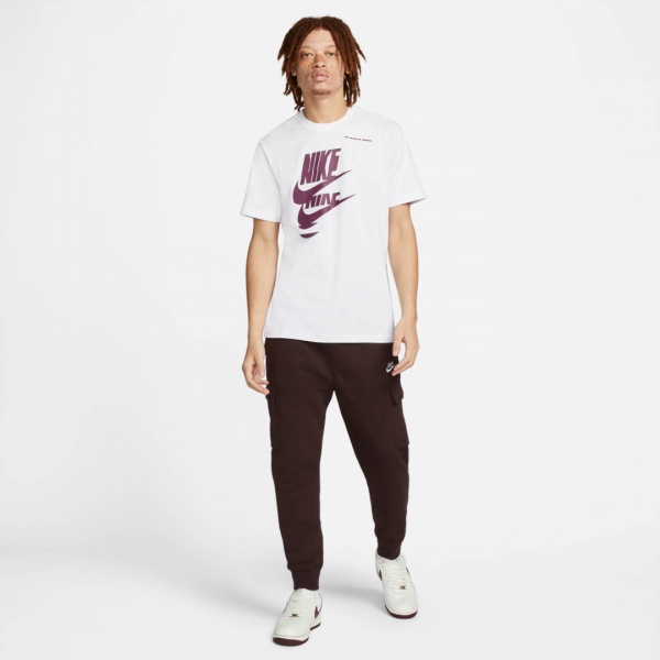 Футболка Nike M NSW ESS+ SPORT 1 TEE DM6377-100 р.2XL білий