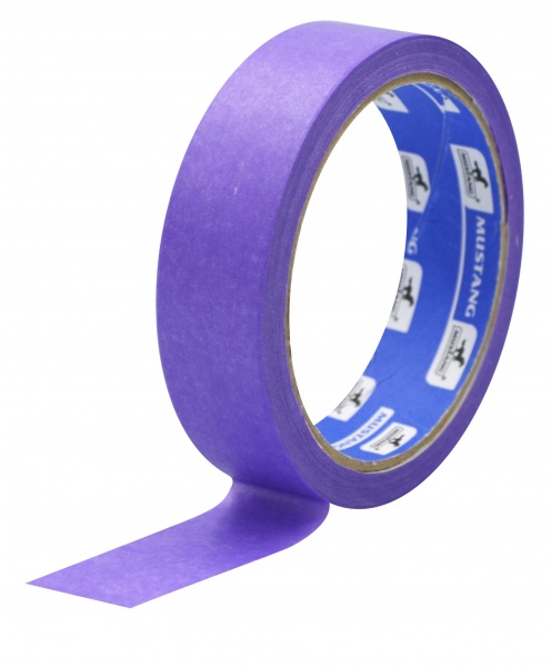 Стрічка малярна Mustang Delicate Line рисова фіолетова 36 мм x 50 м