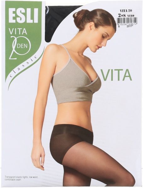 Колготки женские Conte Vita 20 den р. 2 черный 1 шт. 