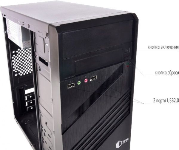 Компьютер персональный Artline Business B21 (B21v09) black