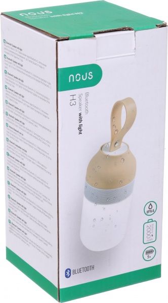 Смарт-світильник з Bluetooth колонкою 1,5 Вт червоний H3 Red 