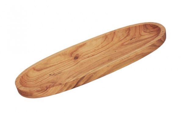Дошка овальна 35x12,5 см вишня Mazhura 